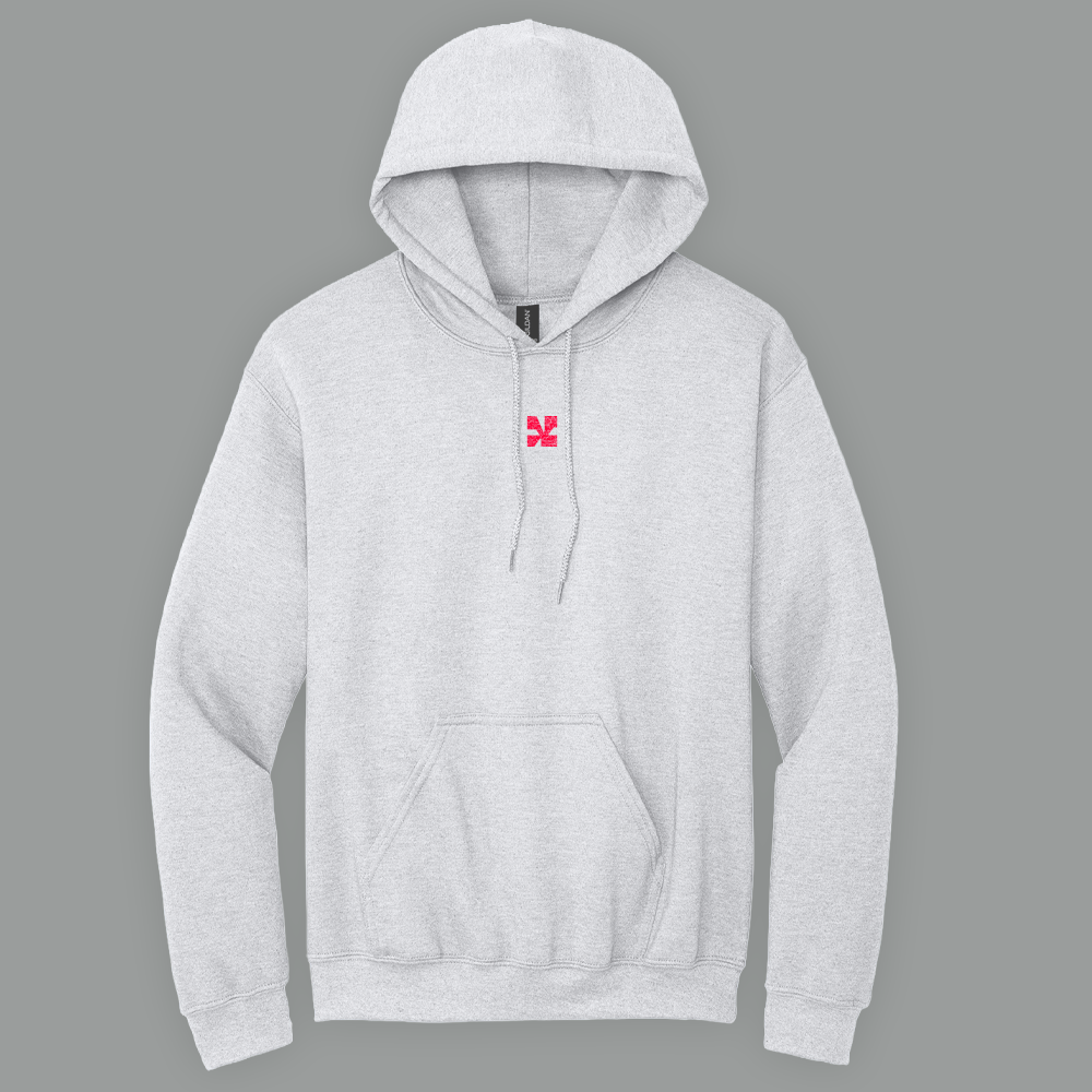 2026 Lineup Hoodie - Chalk / Electric Red