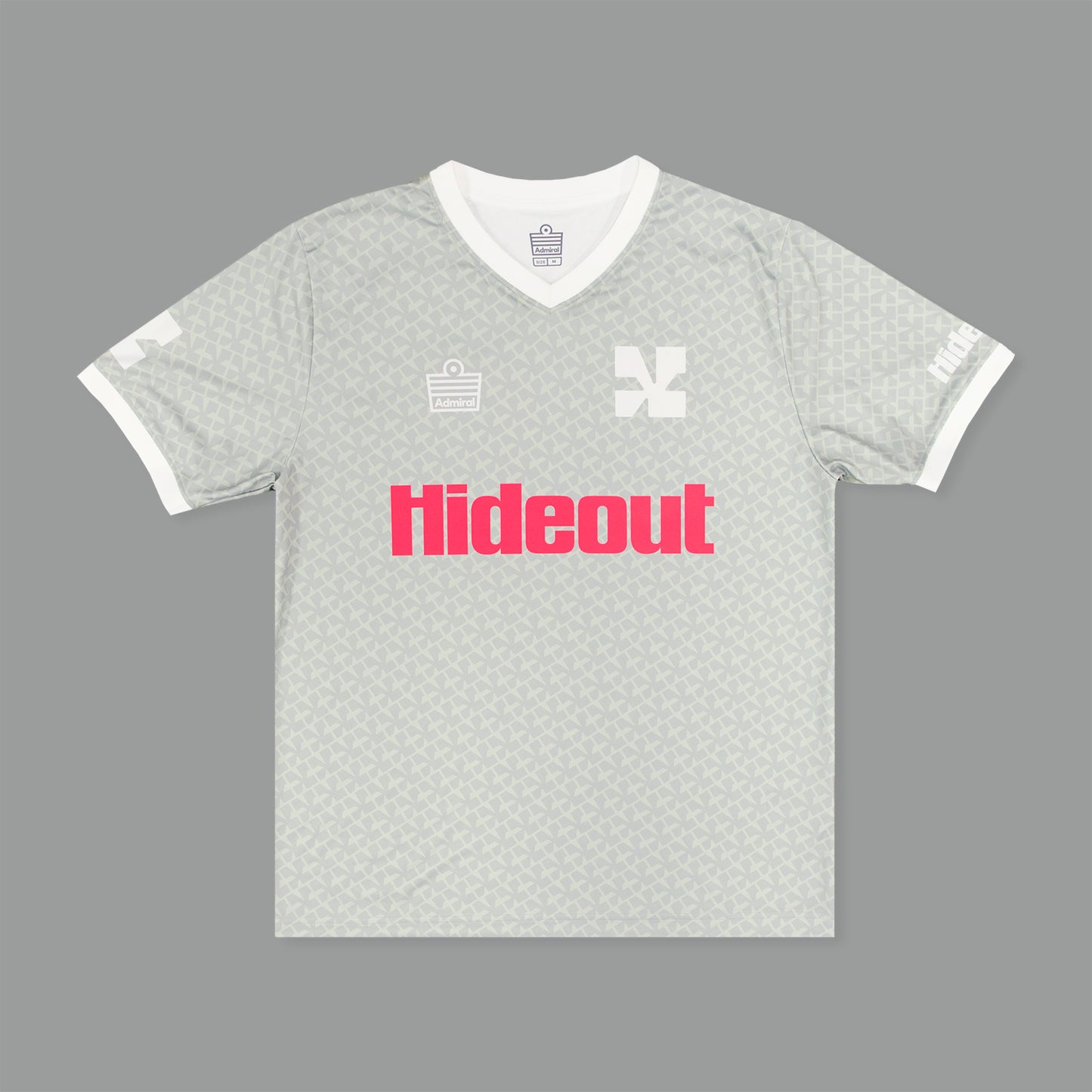 2026 Football Shirt - Chalk / Electric Red