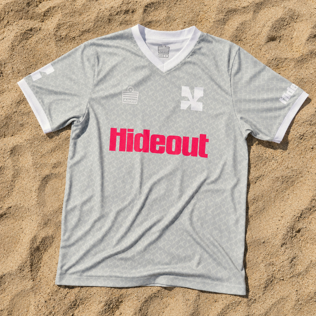 2026 Football Shirt - Chalk / Electric Red